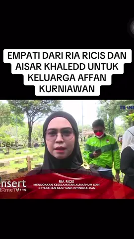 EMPATI DARI RIA RICIS DAN AISAR KHALEDD UNTUK KELUARGA AFFAN KURNIAWAN #riaricis #aisarkhaledd #affankurniawan #fyp #viral 