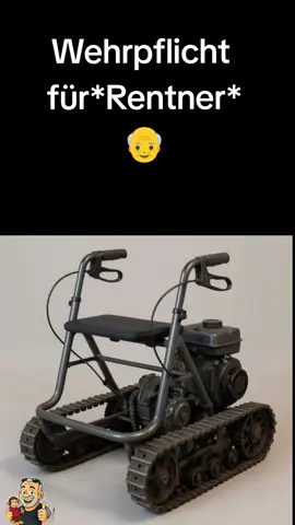 freiwillige vor!! #rentner #rollator #funtimes 