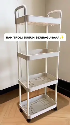 Rak troli susun serbaguna✨🎀 #raksusun #raktroli #raktroliserbaguna #fyp 