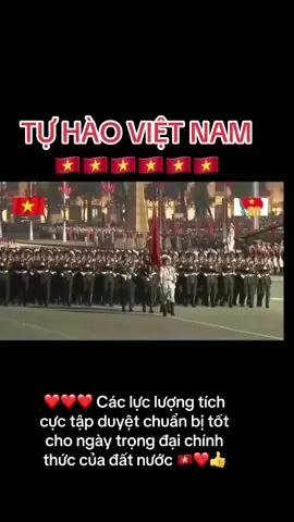❤️❤️❤️ Các lực lượng tích cực tập duyệt chuẩn bị tốt cho ngày trọng đại chính thức của đất nước 🇻🇳❤️👍#quandoinhandanvietnam #quandoinhandanvietnam🇻🇳🇻🇳🇻🇳 #dieubinh #quockhanh #moinguoi 