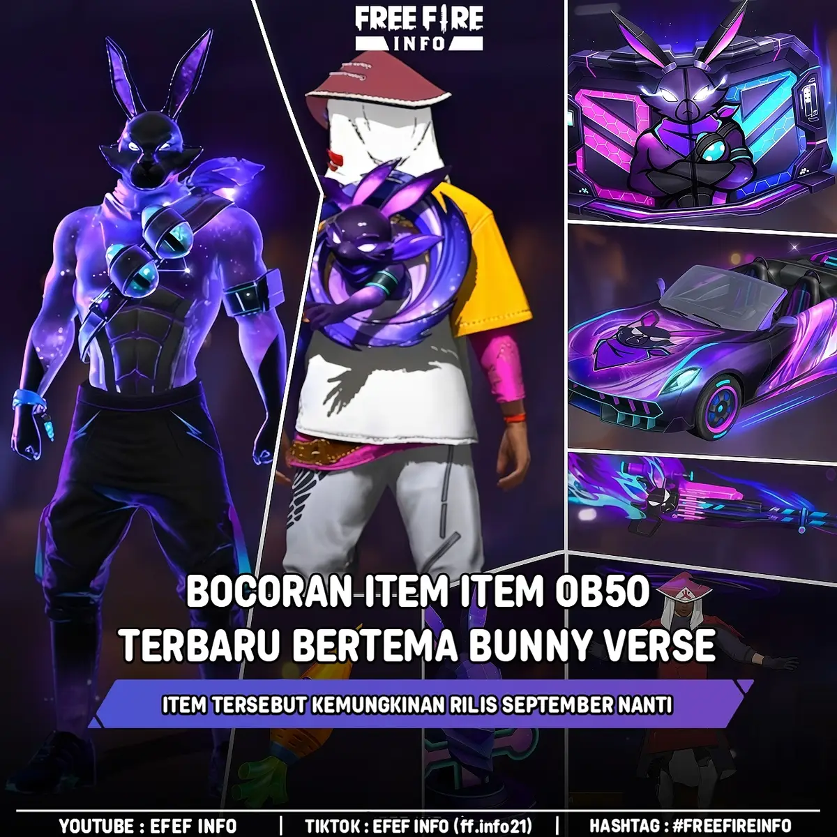 Item item tersebut kemungkinan akan tersedia mulai bulan September mendatang!! Hashtag: #fyp #bocoranff #freefireinfo #ffinfo #ffmax 