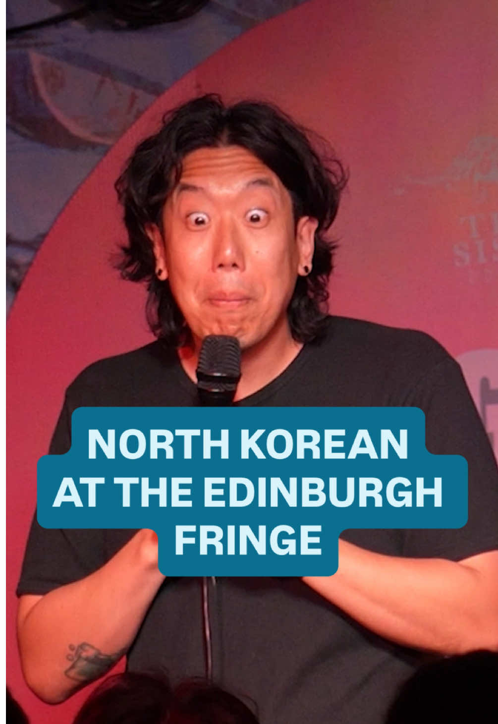 Come to my comedy shows! Ticket links are in my bio #comedy #standup #korea #edinburghfringe