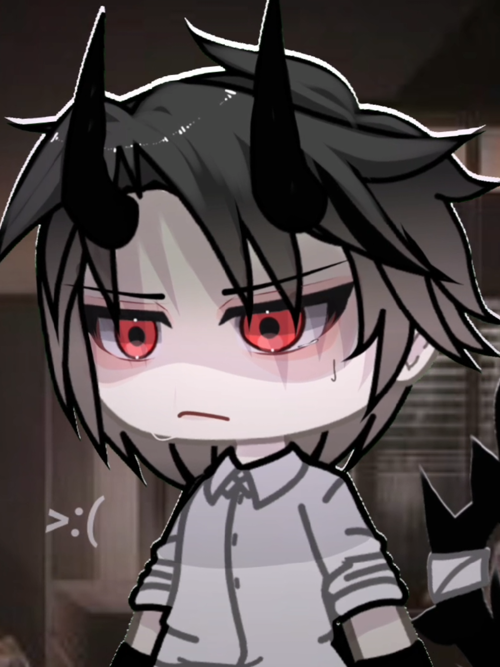 smile if you want a new wife 😯 .  ib : trend  #fyp #ell_xixi #gachalife #gacha 
