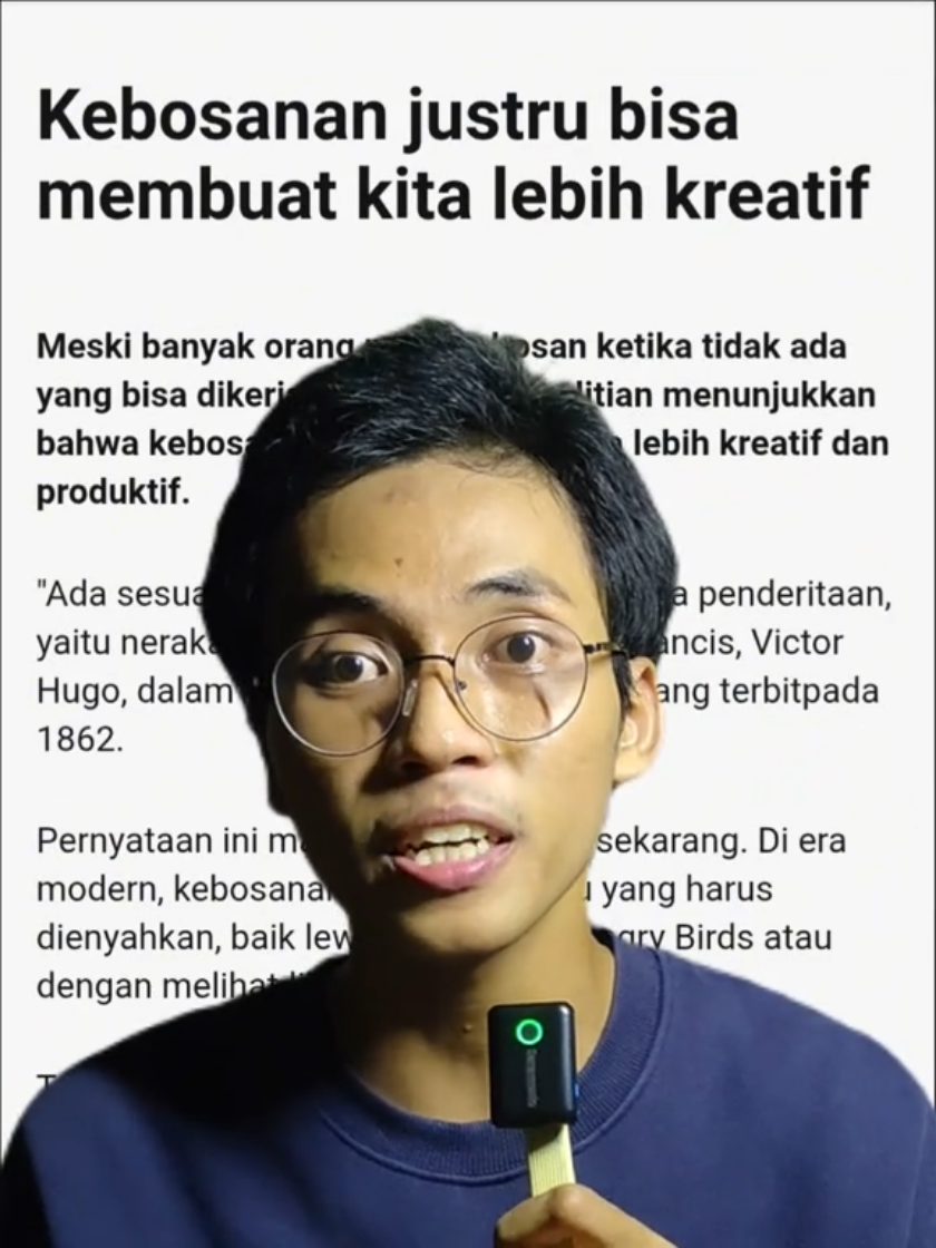berak bikin pintar #20an #habits #boring 