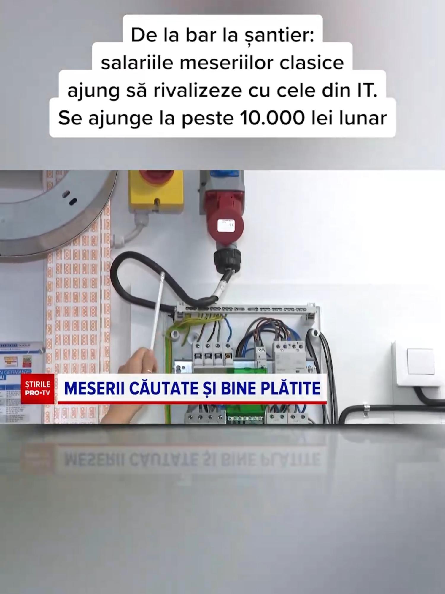 Într-o lume în care inteligența artificială începe să înlocuiască unele munci repetitive cele de bază sunt tot mai căutate și bine plătite. #news #protv #protvromania #stirileprotv #stirileprotvdeastazi #stiri
