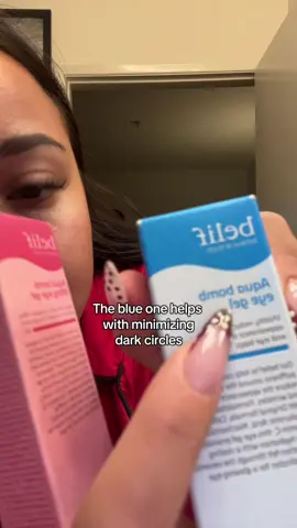 I love this product 🤩#fyp #fypシ゚viral #darkcirclesundereyes #eyeliftinggel #aquabombeyegel 