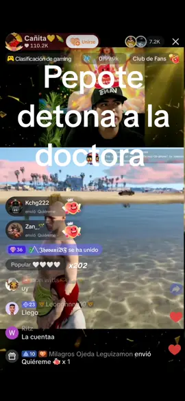 Pepote alias cañita detona ala doctora #paratii #video #fpyシ #gta5 #vallesagrado @Cañita💛🌽 @Eterna bronce🍒 