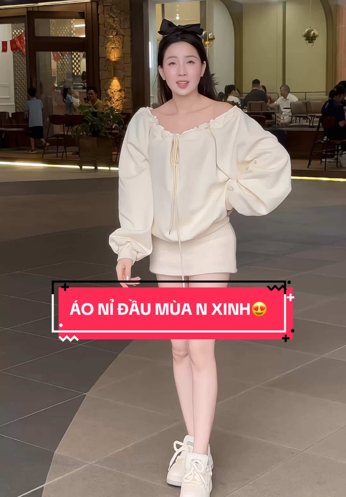 Áo nỉ dài màu cũng xinh iu cơ ạ😍😍 #nguyentramanh #tramanh 