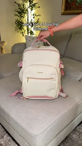 This carry on backpack fit Sooo much! I can’t believe I was able to fit 3 days worth of stuff 😍 #carryonbackpack #carryontravelbackpack #travelbackpack #travelbackpackreview #tiktokshoplabordaysale    LOVEVOOK Colorblock Carry-On Travel Backpack with 3 Packing Cubes and Laptop Compartment - Personal Item, TikTokShopBacktoSchool TSA-Friendly, Airline Approved Travel Bag for Hiking, Overnight, and Weekend! 