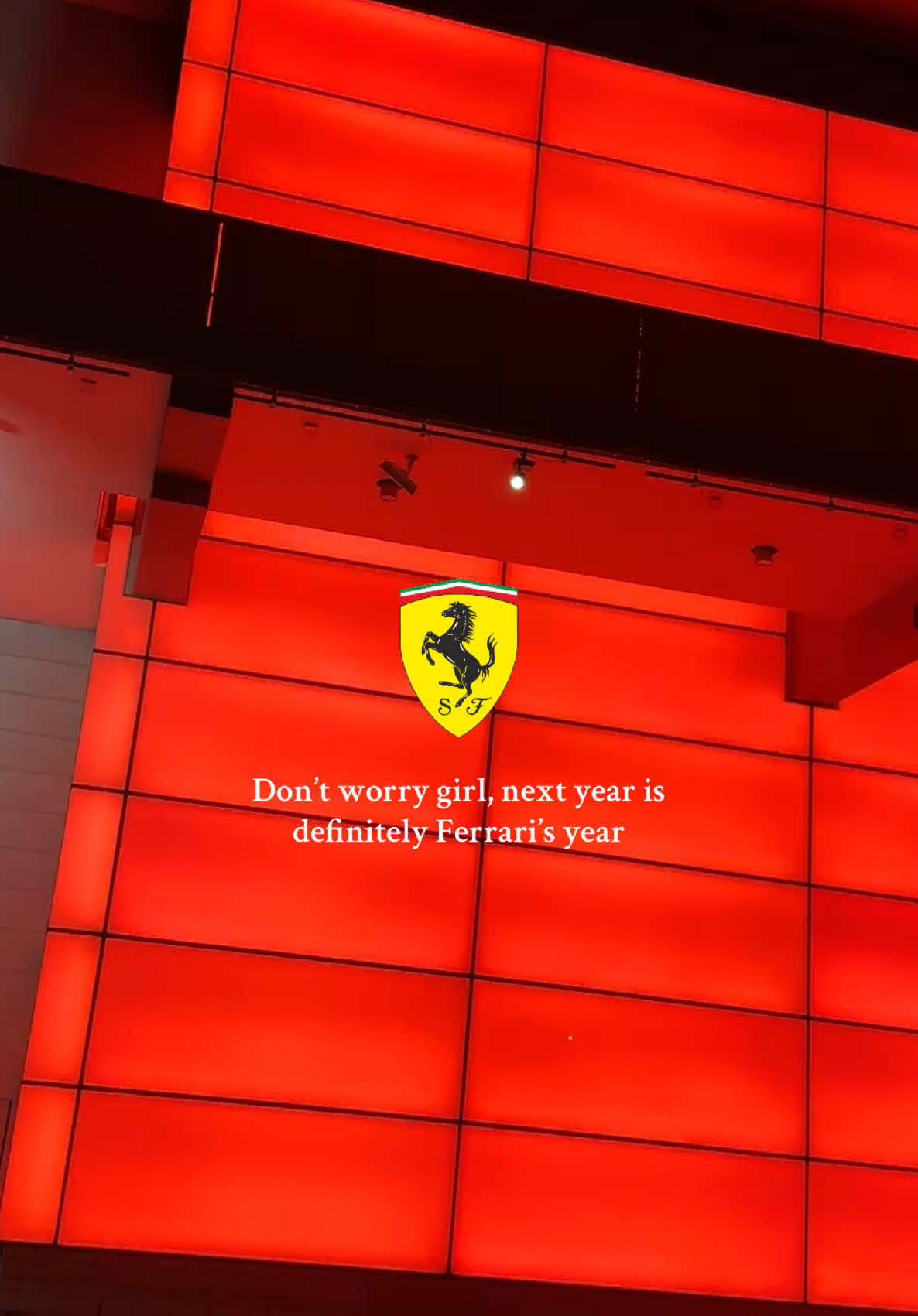 Manifesting better times in the future for Ferrari fans ❤️🏁💛🏎️ #scuderiaferrari #ferrarif1 #formula1 #charlesleclerc #lewishamilton 