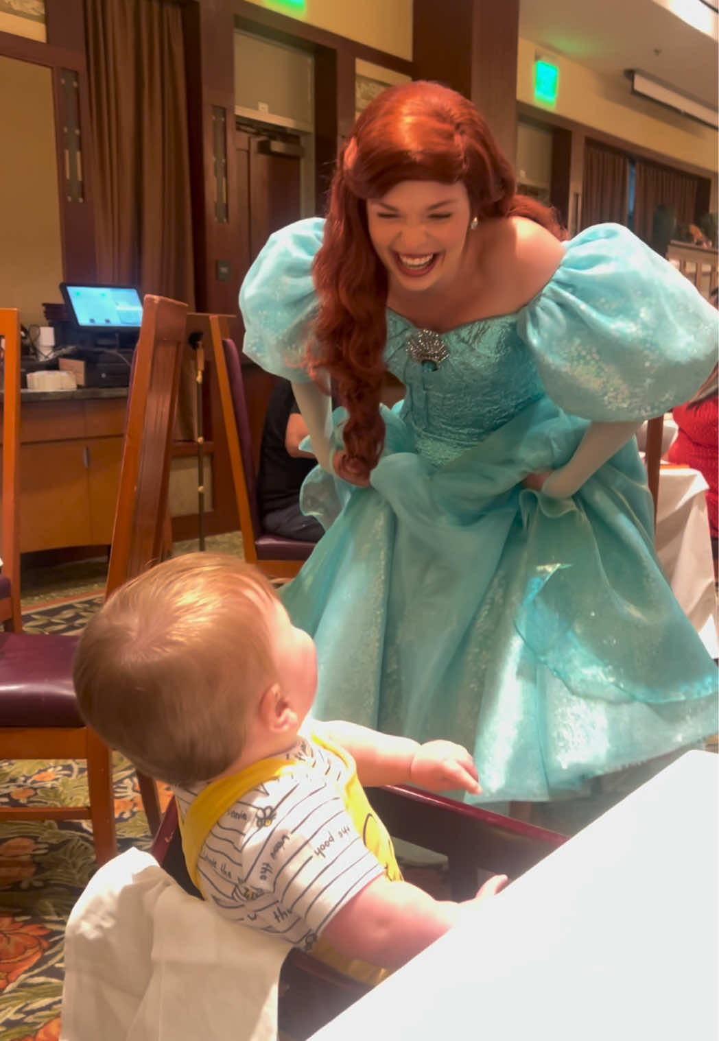 Replying to @S L O A N E I was unwell 😭 #worldprincessweek #disneyparks #disneyprincess #thelittlemermaid #disneyfyp @Disney Parks 