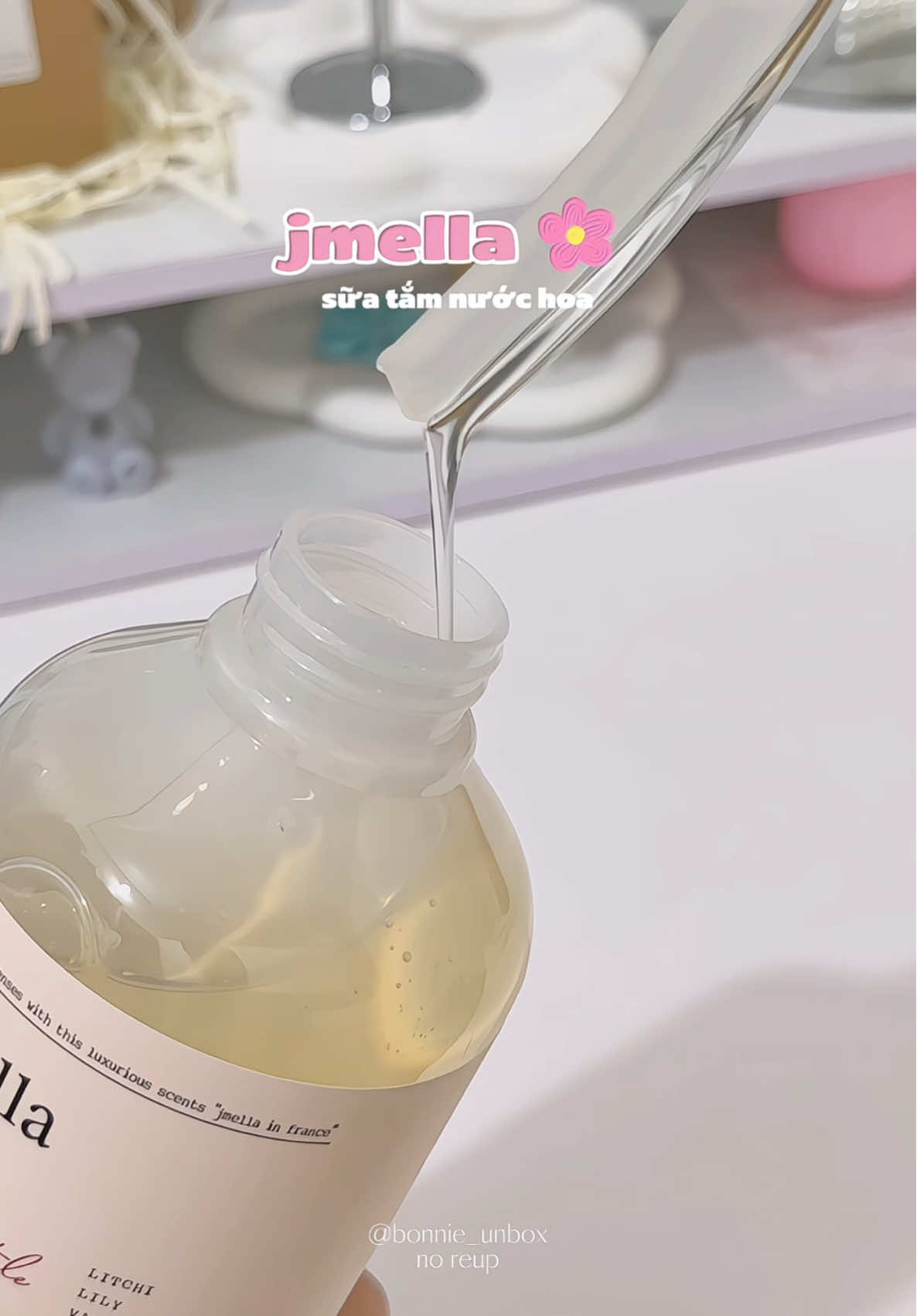 sữa tắm hương nước hoa siu thơm lun mấy bà 🌸 #suatamnuochoa #koreanbodycare #jmella #goclamdep #xuhuong 