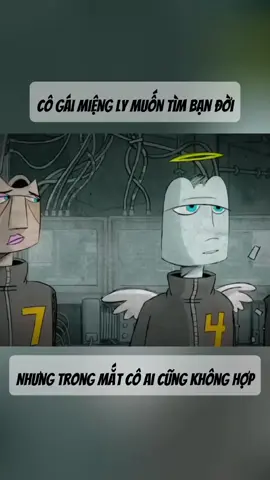 Cô gái miệng ly muốn tìm bạn trai, nhưng gặp ai cũng không hợp #hoathinh #cartoon 