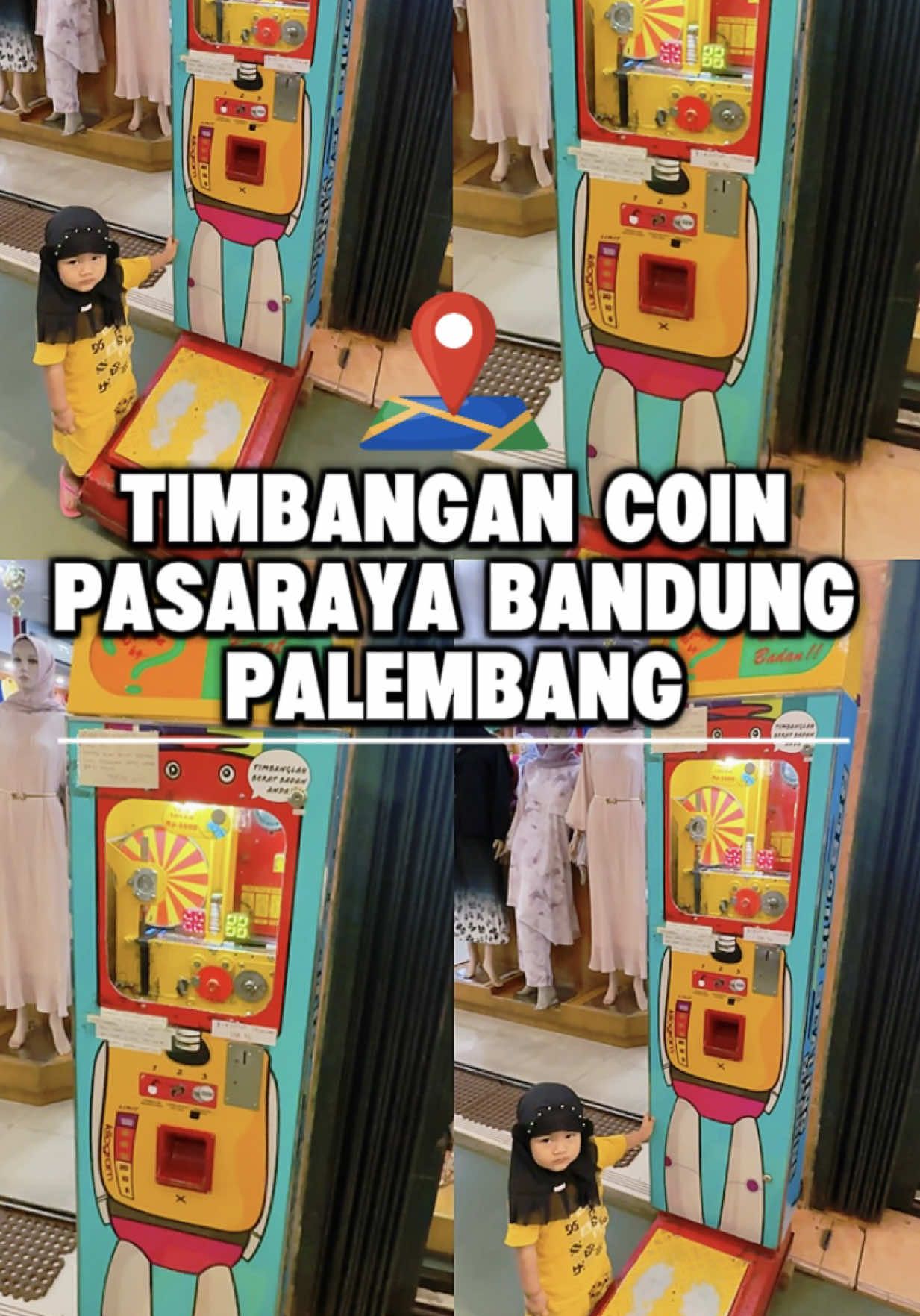 ✨ Di Pasaraya Bandung Palembang masih ada timbangan koin legendaris ✨ Cukup tukar koin Rp1.000 di depan Toko Adamas Collection, kamu bisa menimbang berat badan di mesin jadul yang sudah jadi saksi nostalgia puluhan tahun. Bukan sekadar angka… tapi cerita masa lalu yang masih hidup sampai hari ini. 💫 #palembang #pasarayabandung #TimbanganLegenda #nostalgiapalembang #viral 