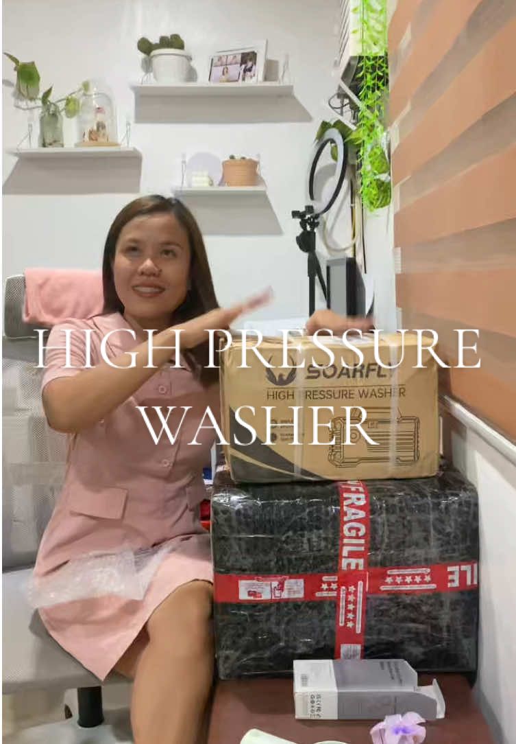 Worth it ang pera ko diro sa high pressure washer na to🚿💦 #highpressurewasher 