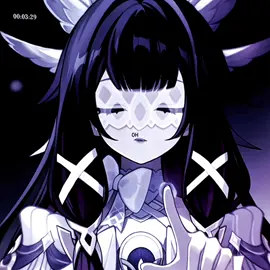 I HOPE SHES INSANEE she reminds me so much of monster high her hair kinda reminds me of Draculuara?  #columbina #columbinagenshin #nodkrai #GenshinImpact #hoyocreators 