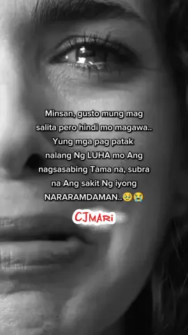 Sapat Ng Makita muh Ang pagpatak Ng mga LUHA ko para masabing subrang sakit na..