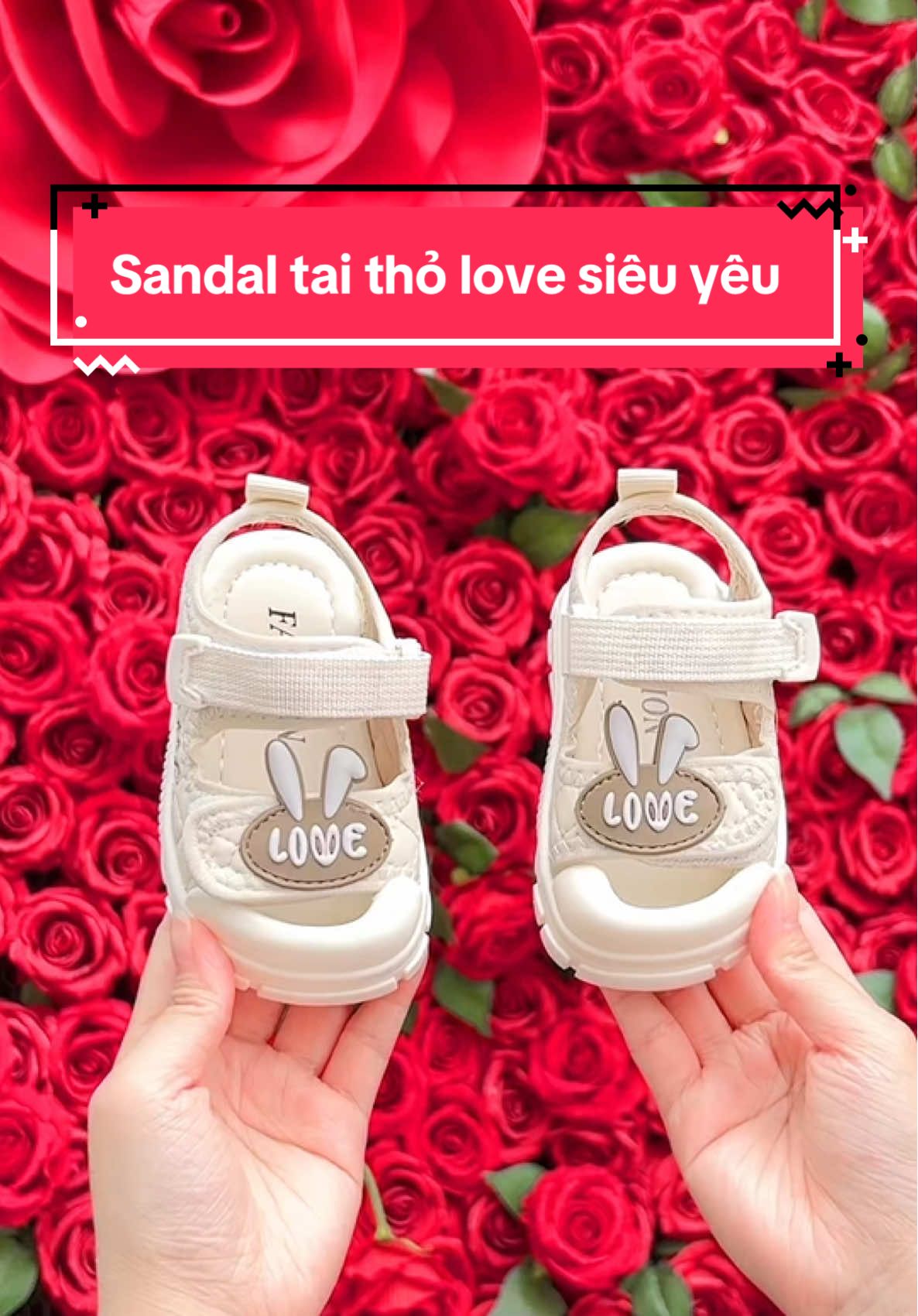 Dép Sandal tai thỏ dễ thương #wowkids #xh #sandalbegai #sandalbetrai #sandaltreem 