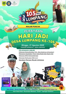 #harijadilumpang105th  #lapangansankelukdeslumpang