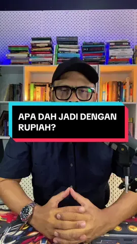 Apa dah jadi dengan Rupiah?? 30/8/2025 #kuasaiekonomikuasadalamtangan #bukuwangfiatnazri #ekonomi #kopitiameconomics 