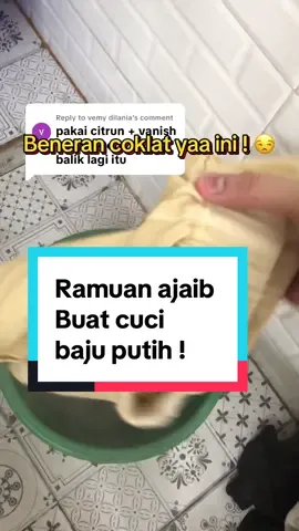 Replying to @vemy dilania ternyata selama ini ibu” lain mutihin baju putih pake ramuan majic ini ! Wkwkkw gua aja yg baru tau dah 🙃 