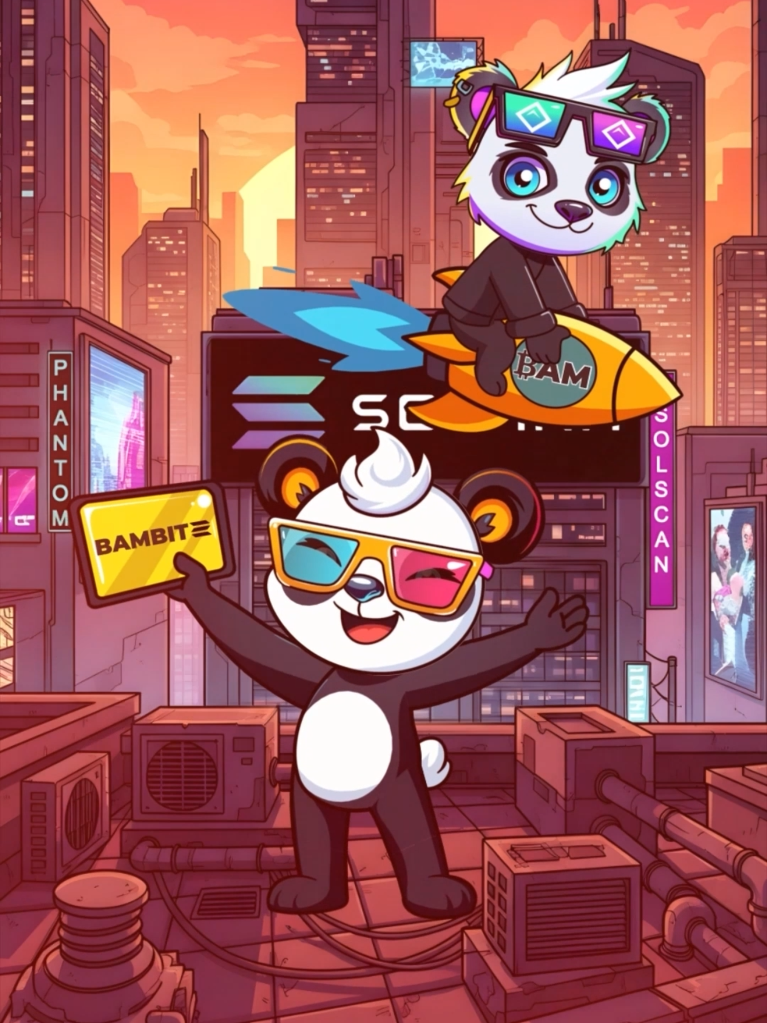 🟦Something WILD is dropping soon! 🟥 🐼 Solana’s freshest virtual band is ready to shake the blockchain🚀 Curious? Follow @realbambitz to catch the first beat of our music-powered crypto revolution! 👉 Stay tuned! 👉 https://www.bambitz.io/ 🔥#fyp #fypreels#Listen2Burn #BAMBITZ #Built2Pump#MusicVideo #Music