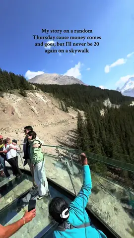 Canadian nature hits different #jaspercanada #skywalk #columbiaicefieldskywalk #nature #adventure 