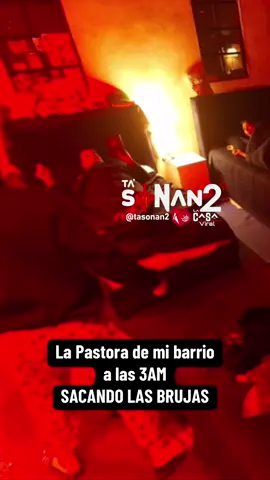 La pastora de mi barrio a las 3AM sacando las brujas 😂🤣 #lacasadealofoke #crusita #teamcrusita #luise #carlosmontesquieu 