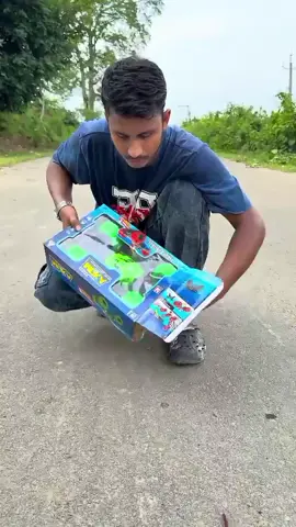 Green RC Stunt Car Unboxing 🆕 #toysunboxing #unboxingtoys #viralvideos #foruyou 