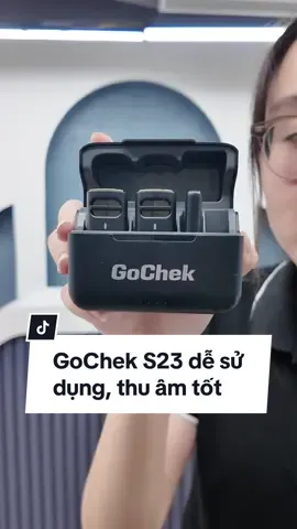 Bộ mic Gochek S23 dễ sử dụng, thu âm tốt, lọc ồn hiệu quả #gochek #gocheks23 #micthuam #micthuamkhongday #xuhuong 