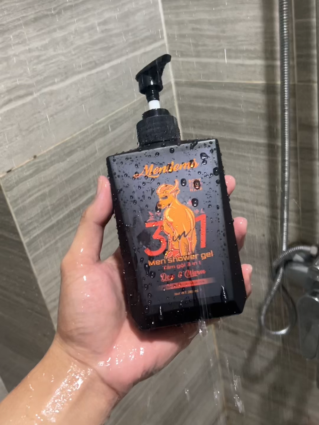 Sữa tắm 3in1 của nhà Menitems siêu tiện luôn #Menitems #suatammenitems #suatam