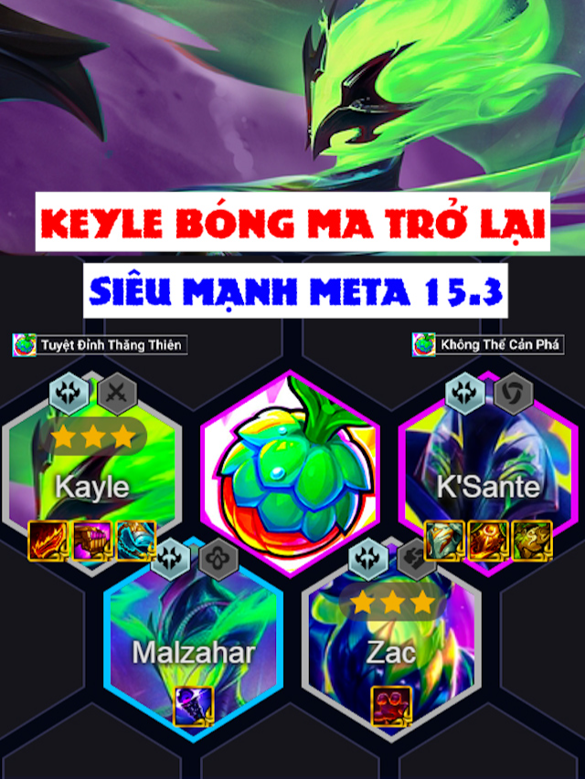 KEYLE BÓNG MA ĐÃ TRỞ LẠI VÀ LỢI HẠI HƠN XƯA META 15.3#thanhbinztft #teamfighttatics #tftmemes #leagueoflegends #league #set15 #leagueoflegendsmemes #lolchess #autobattler #롤체 #dtcl #lmht #exe #tft #ksante #mundo #reroll #keyle #metatft #doihinhtft #doihinhmanhleorankdtcl