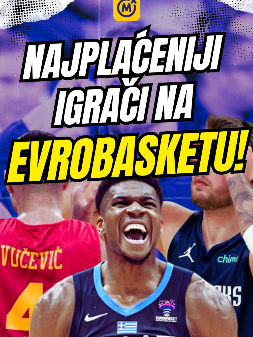 Deset najplaćenijih košarkaša Starog kontinenta  🏀💬 Eurobasket je počeo, a ovo je lista najplaćenijih košarkaša. Ko je od ovih igrača najmanje zaslužio ovaj ugovor? 💬👉