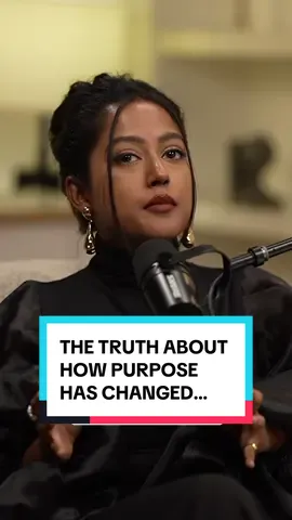Rhea explains why purpose mus be redefined today!  #purpose #interview #lifegoals #goals #happy 