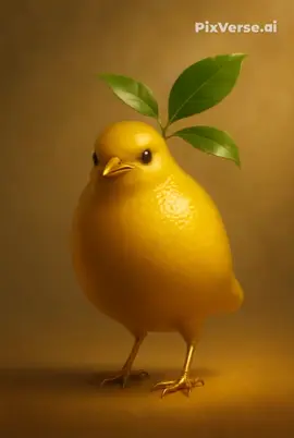 golden sigmalemonbirb (not a variant) #tiktok #fyp #pixverseai #lemonbird #sigmabollar 
