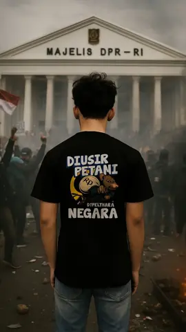 diUsir petani. malah dipelihara negara 😭 #tikusberdasi #kaospria #kaosviral 