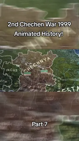Rise of Putin: 2nd Chechen War 1999 _ Animated History _ Part 7 #capcut #fyp #russia  #chechen   #chechenya 