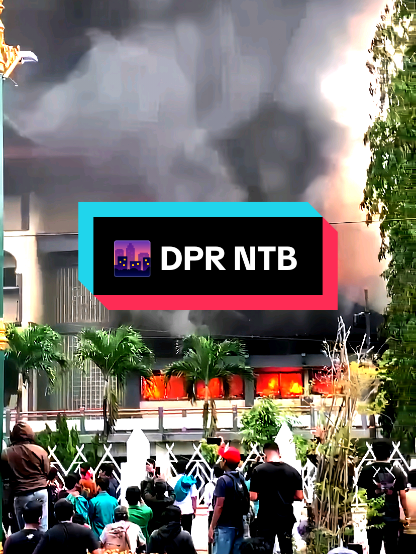NTB hari ini,30 agustus 2025☠️ #demo #DPR #NTB #Lombok #fyp 