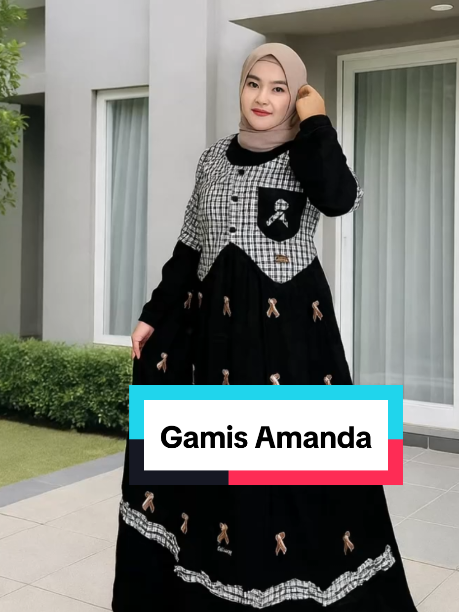 Gamis Amanda nikita blazer katun haruka mix rayon twill premium #gamis #blazer #rayontwill 