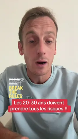 On est plus en 1950, réveillez vous ! Les jeunes ont le droit de rêver ! #entrepreneur #business 