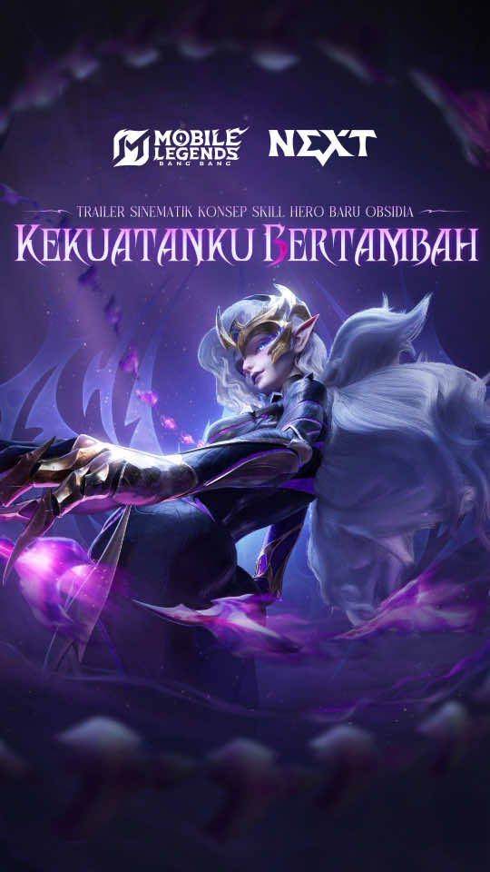 Aku bangkit dari tanah kebinasaan, dan menjadikan Abyss sebagai wadah kekuatanku. Aku tumbuh melalui pembantaian, dan tombak ini akan menghabisi para dewa! #MLBBObsidia #MLBBNEWHERO #MobileLegendsBangBang #MLBBProjectNEXT2025 #MLBBNewPatch 