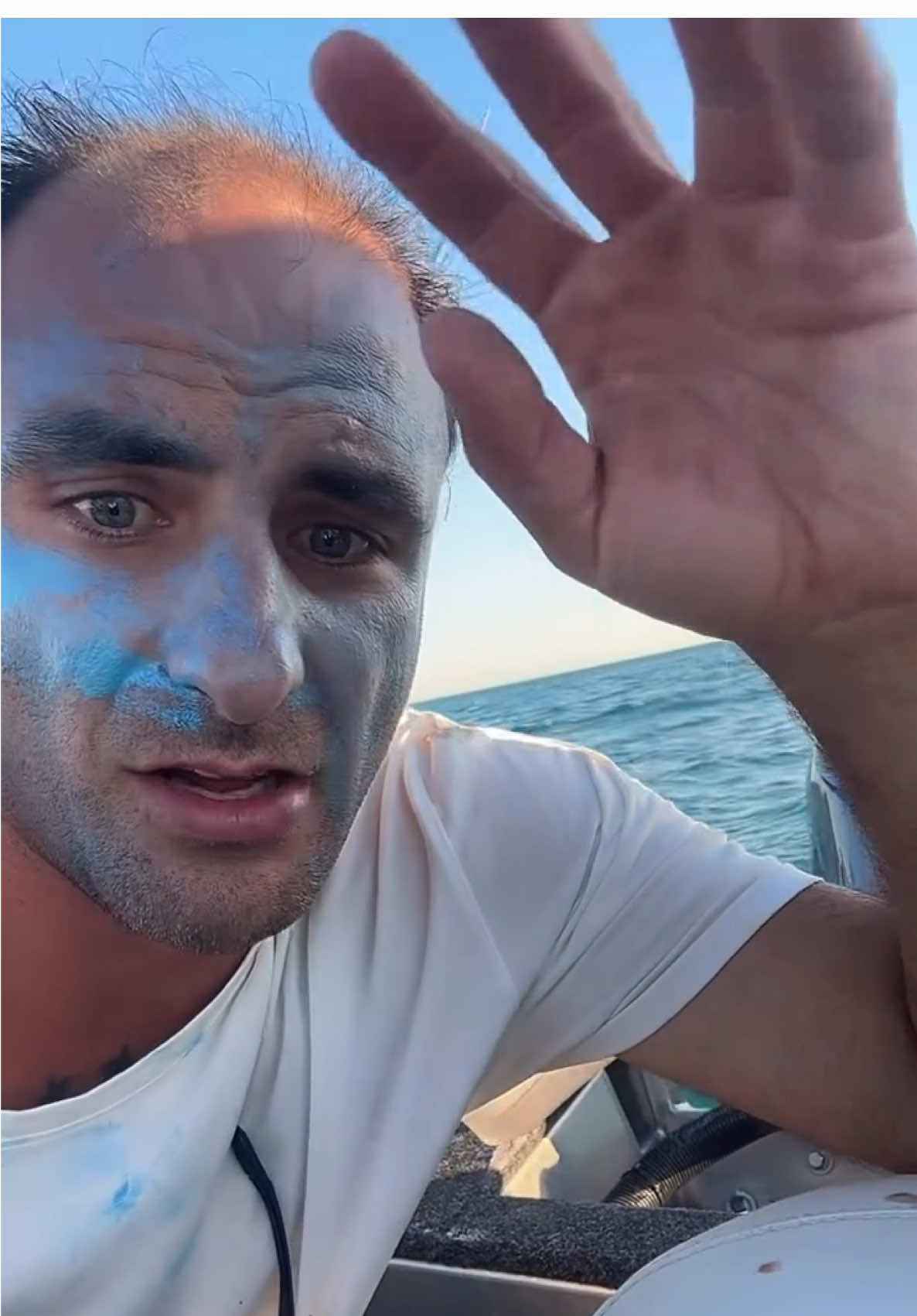 I’m shaking bro #fishing #mackerel #bigfish #spanishmackerel 