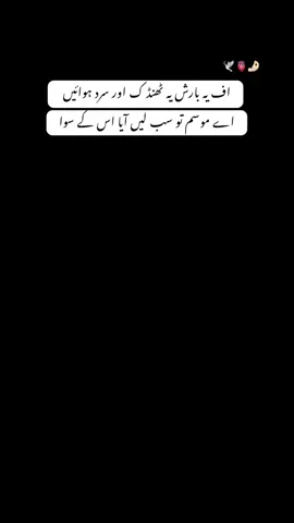 اف یہ بارش یہ ٹھنڈ ک اور سرد ہوائیں اے موسم تو سب لیں آیا اس کے سوا#100kviews #astheticvideos #trendingvideo #virl_video #forupage 
