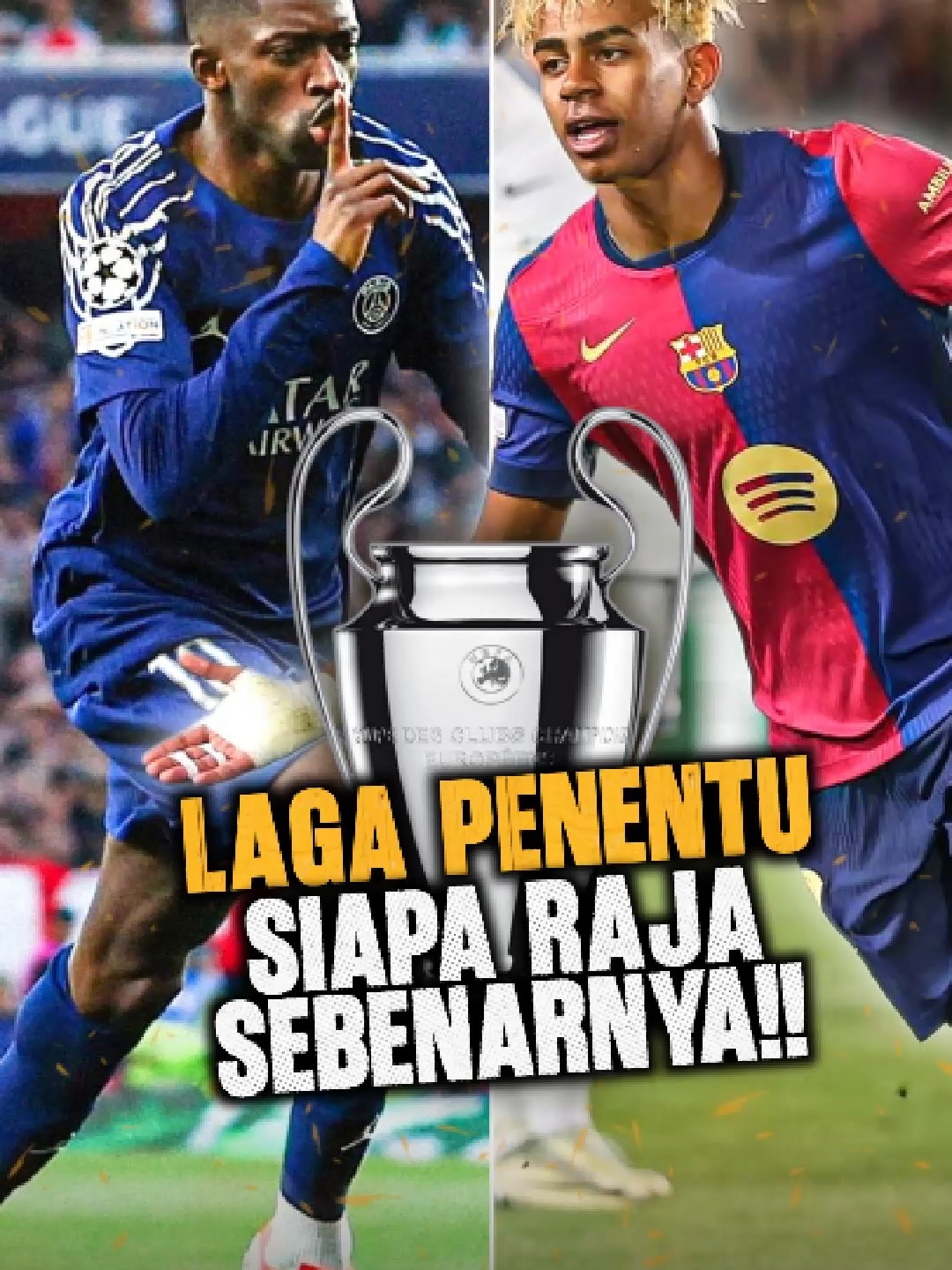 Fans Barca udah lama nyimpen d3ndam ke Dembele… sekarang waktunya dibales di Liga Champions!🔥 #barcelona #lamineyamal #fyp #dembele #ucl