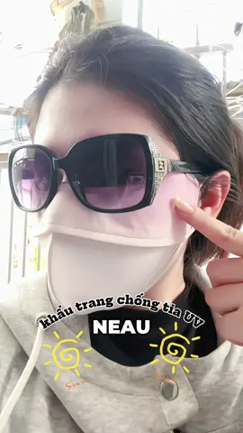 Có em này rồi ra ngoài đỡ ngại nắng hơn hẳn #khautrang #khautrang5d #khautrangchongnang #khautrangchongtiauv #xuhuong2025 