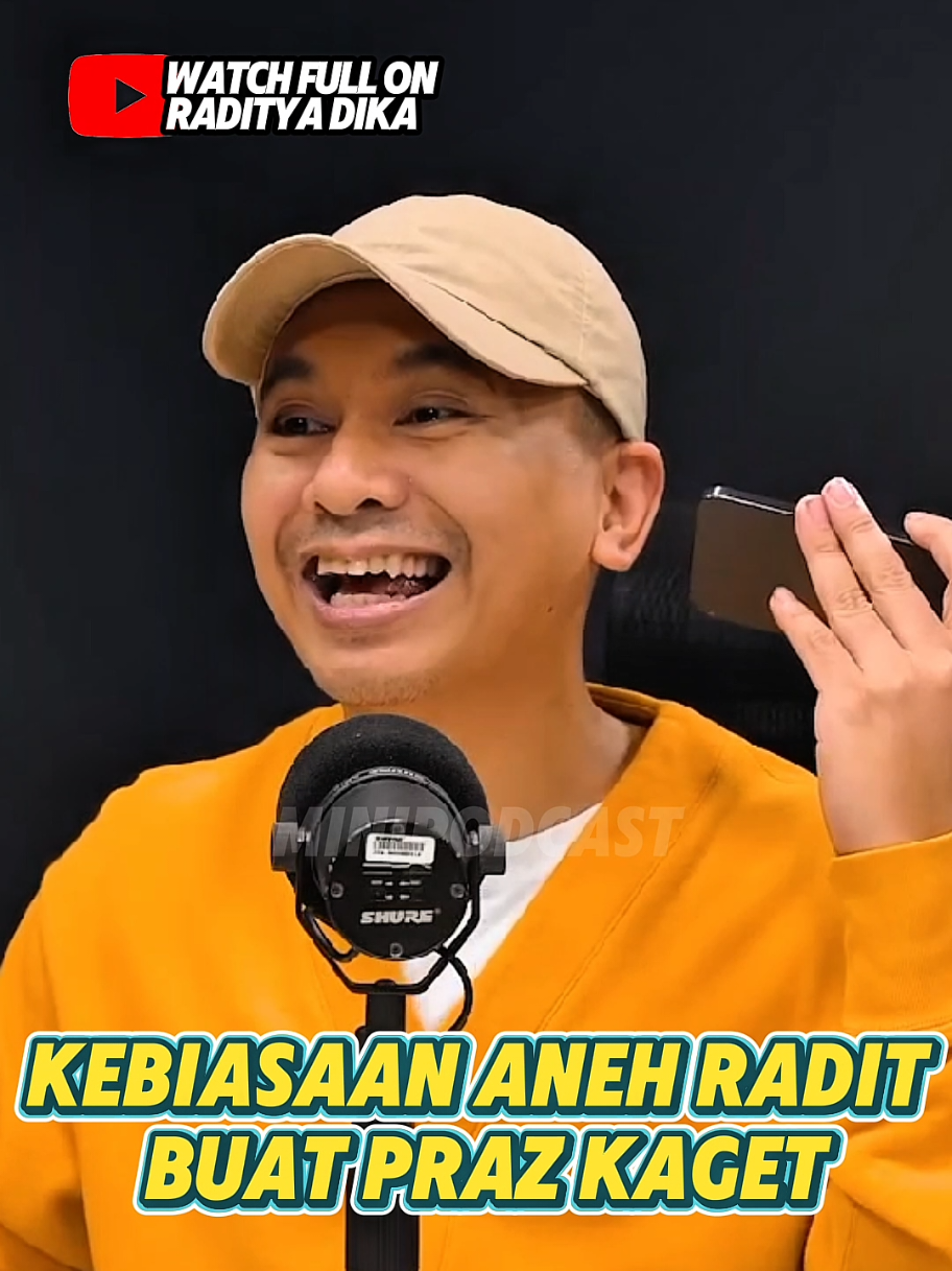 Meleset banget 😭🤣 . . #radityadika #podcast #prazteguh #music 