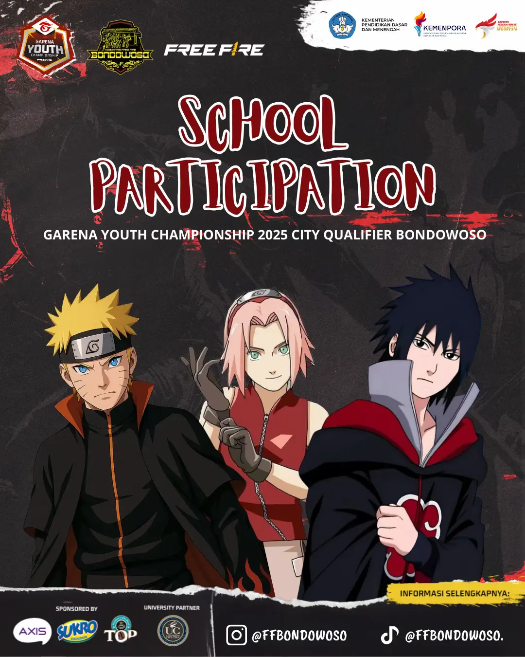 84 Team participation in Garena Youth Championship City Qualifier Bondowoso 2025 #garenayouthchampionship #gyc 