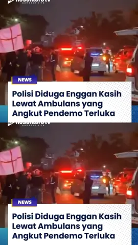 Medis Ga Bisa Lewat #demo #fyp #indonesia🇮🇩 #polisi #brimob 