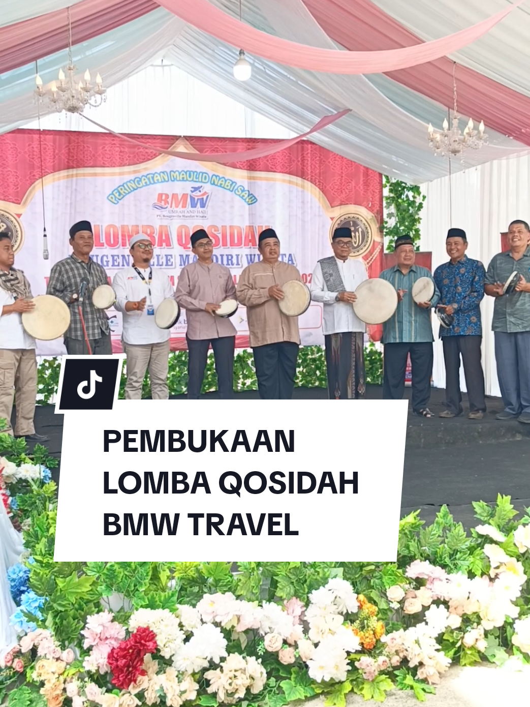 Alhamdulillah terlaksana semoga semua senang dan bahagia dan berkah untuk semua peserta  #qosidah #pembukaan #lomba 