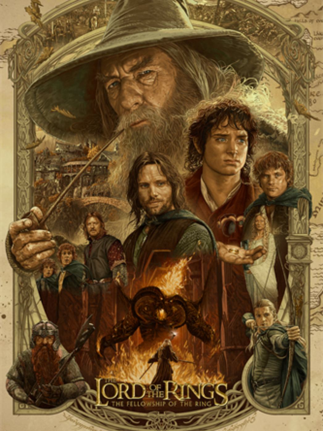 I Did A Lord Of The Rings Drawing 😁🫶 #fyp #foryoupage❤️❤️ #artistsoftiktok #lordoftherings #gandalf 